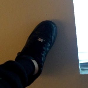 Black Air Force ones I can clean them when shipped